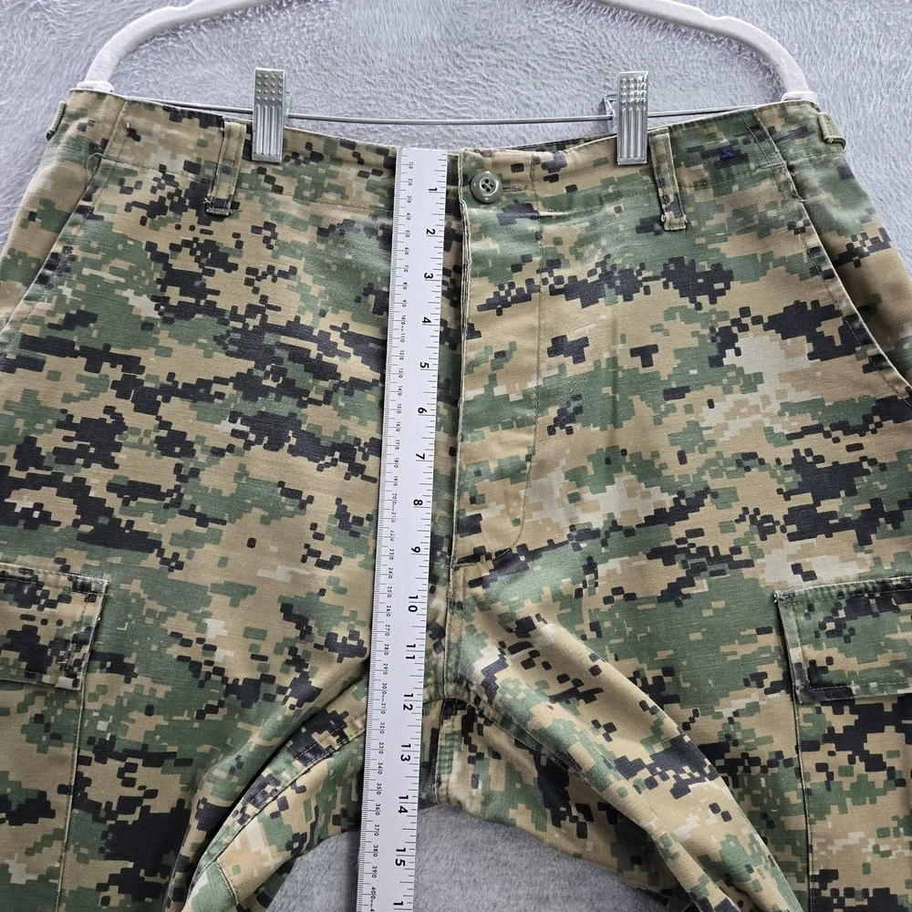Fox Outdoor Products Men Pants M Green Cargo Pockets Camouflage‎ Straight USA